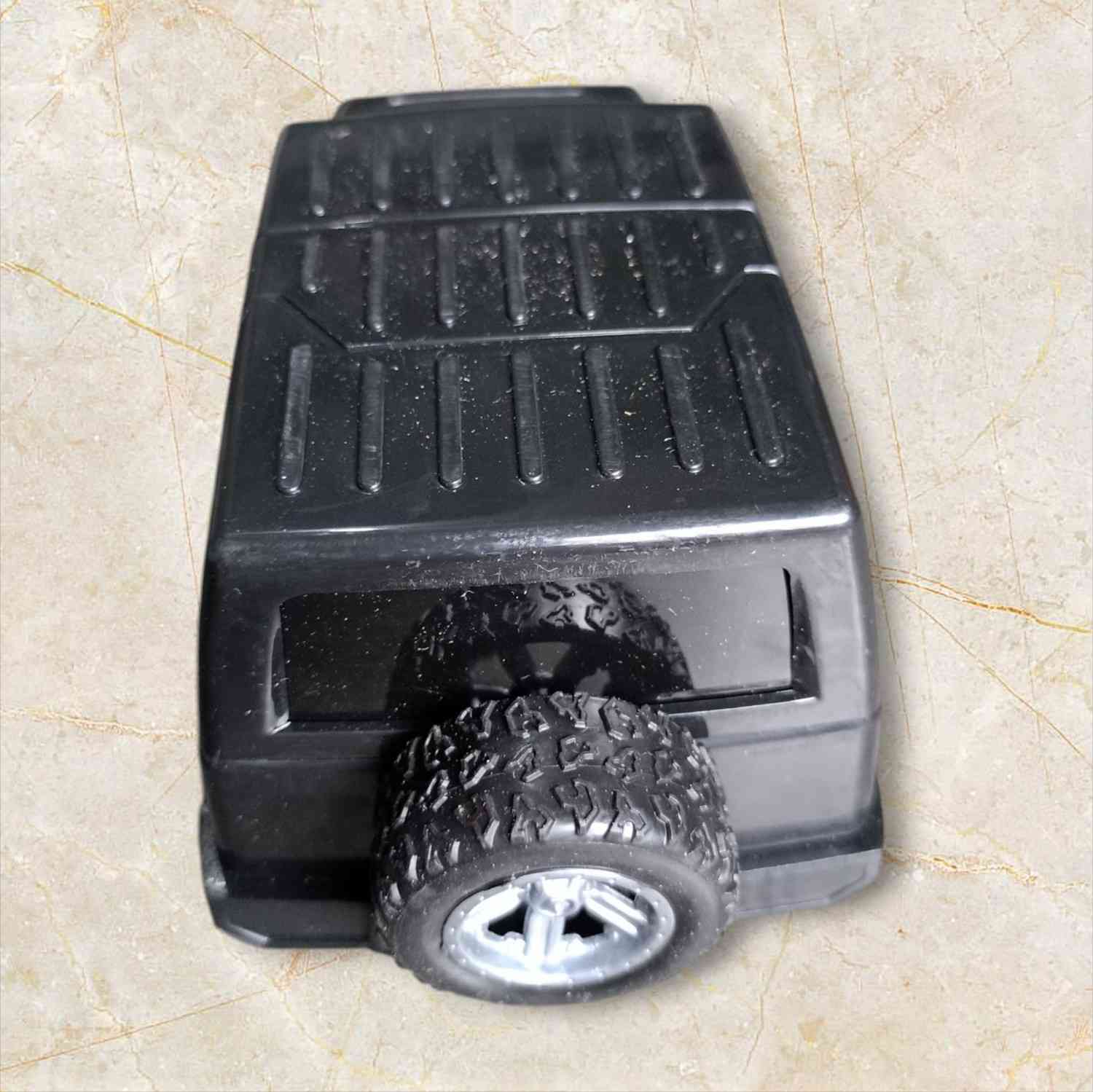 Black Off-Road SUV Remote Toy Car – Durable Plastic Jeep for Kids thumbnail