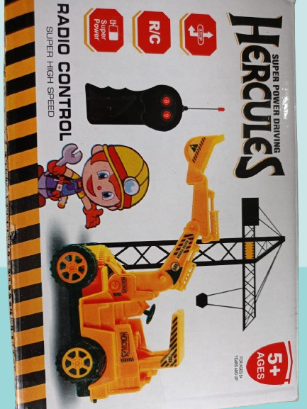 Hercules Super Power Remote Control Crane Truck – Construction Fun thumbnail
