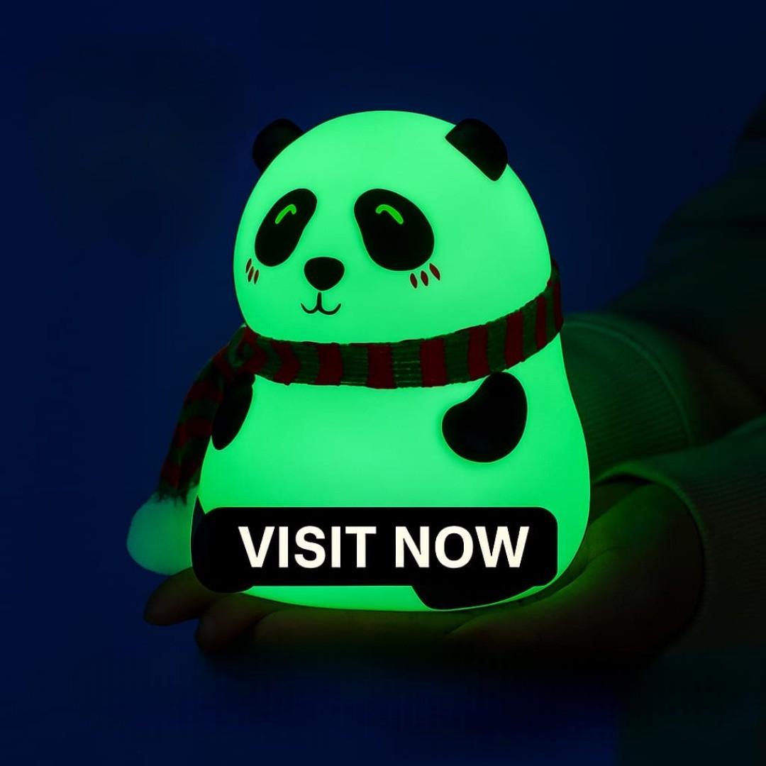 Panda Night Lamp – Cute & Cozy Glow for Kids and Gifting thumbnail