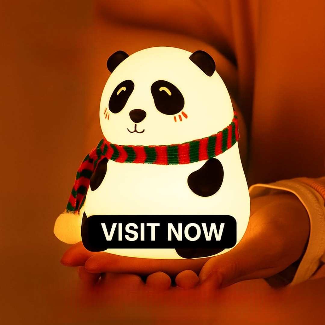 Panda Night Lamp – Cute & Cozy Glow for Kids and Gifting thumbnail