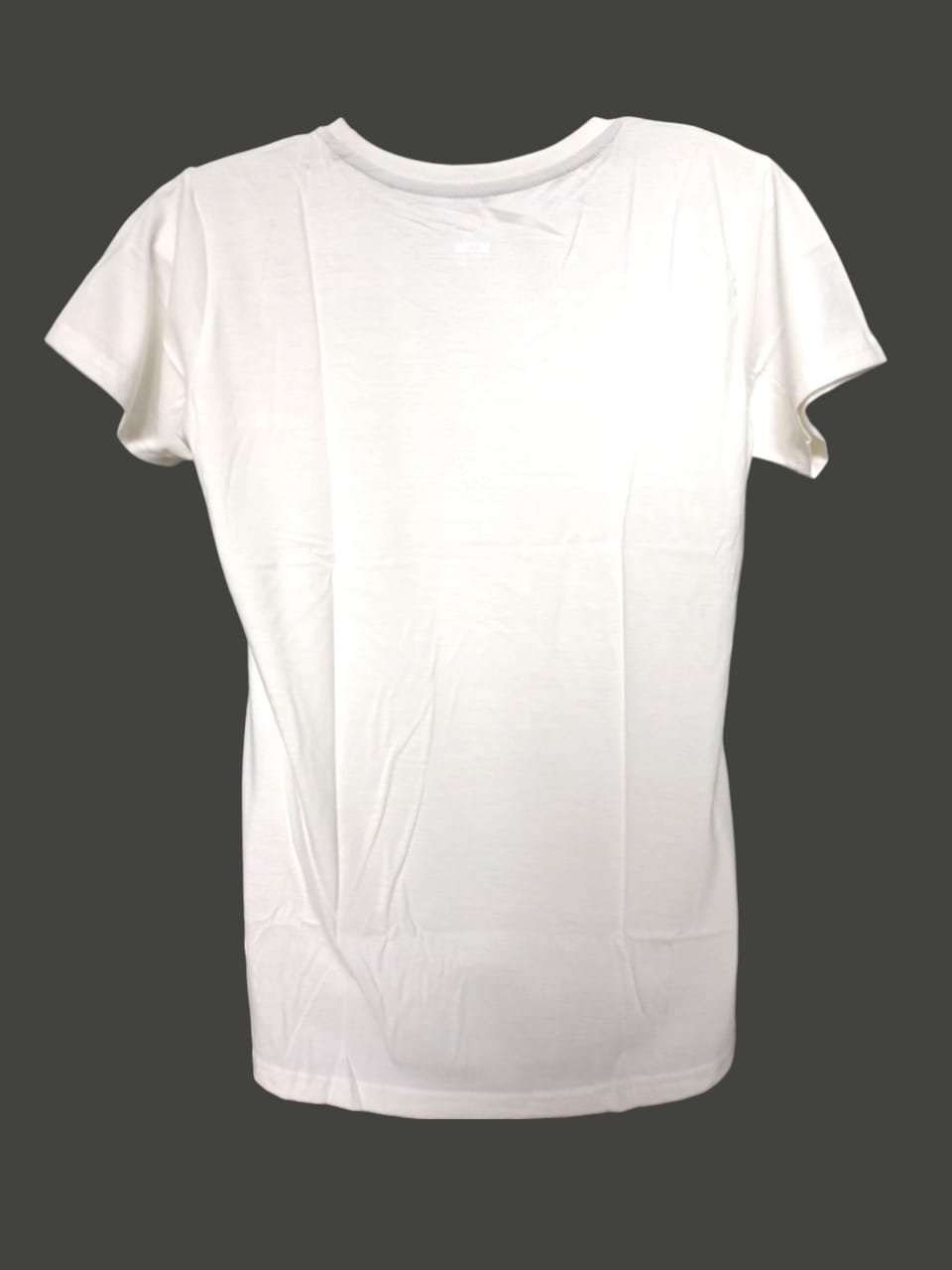 XXL Size Women's White "Girls Can Too" Motivational T-Shirt thumbnail