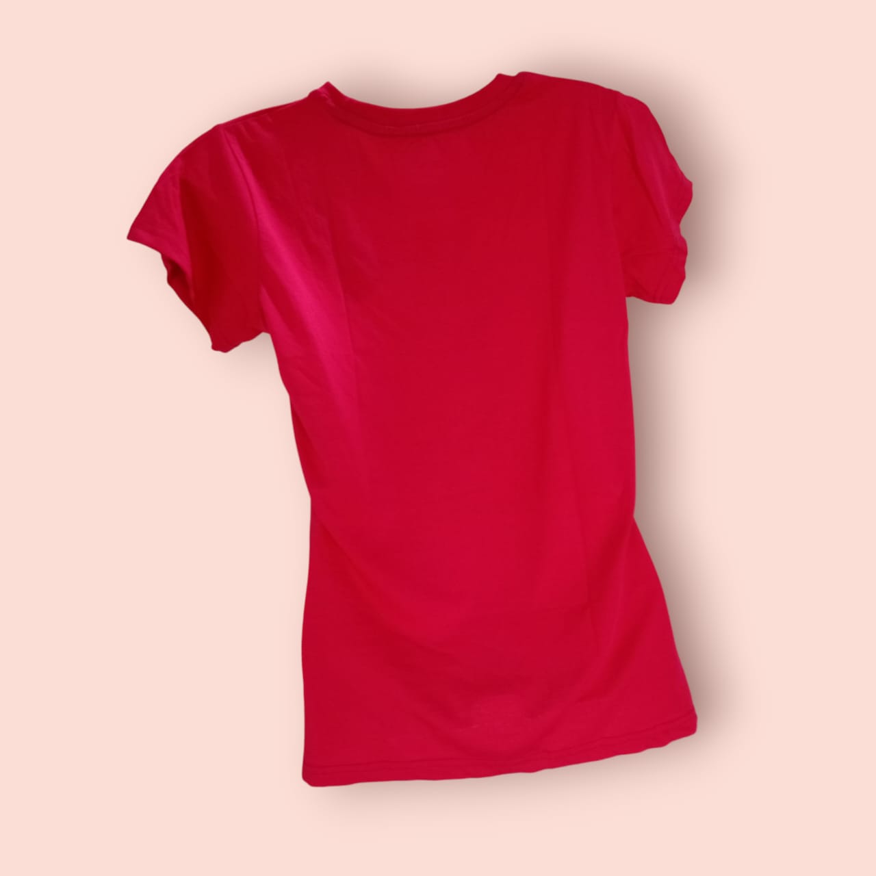 Women's Pink "Love is in the Air" Printed Cotton T-Shirt thumbnail